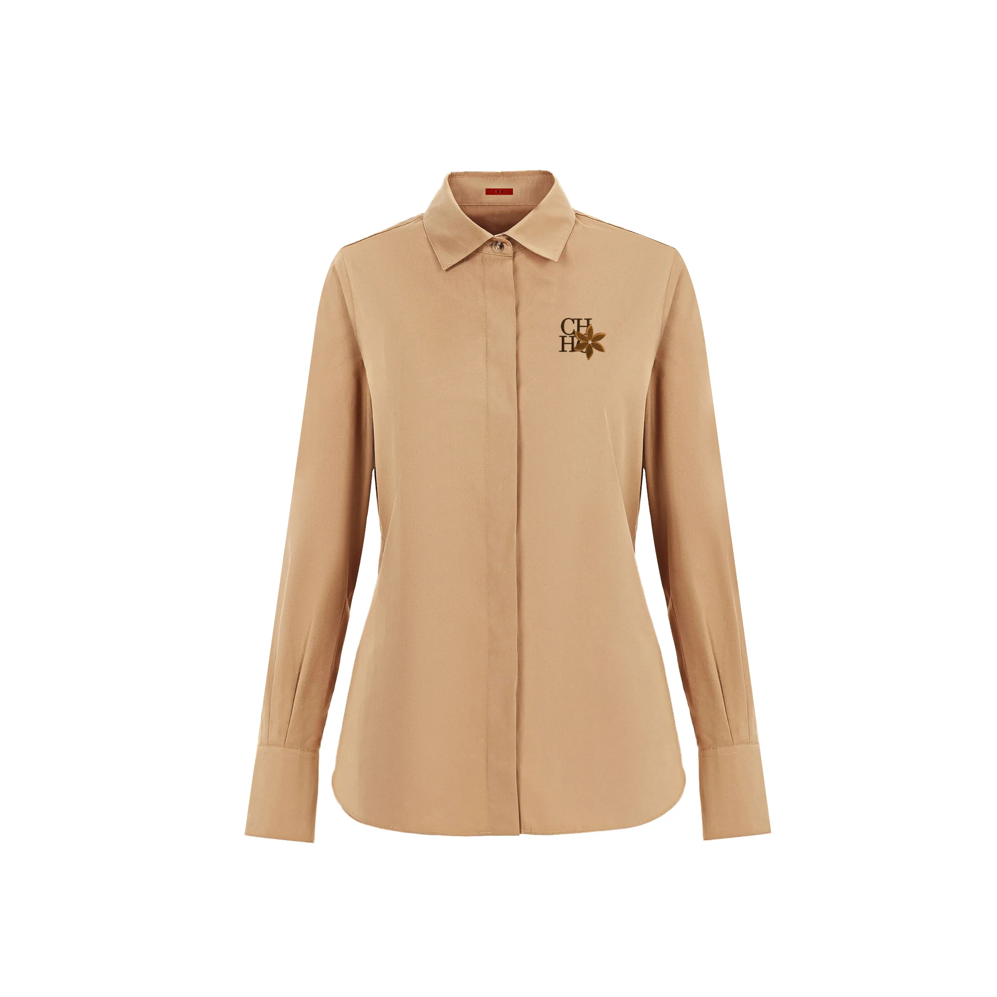 Chemise pour femme CHCH, décontractée, pour le travail, col à revers, chemisiers de bureau pour femmes