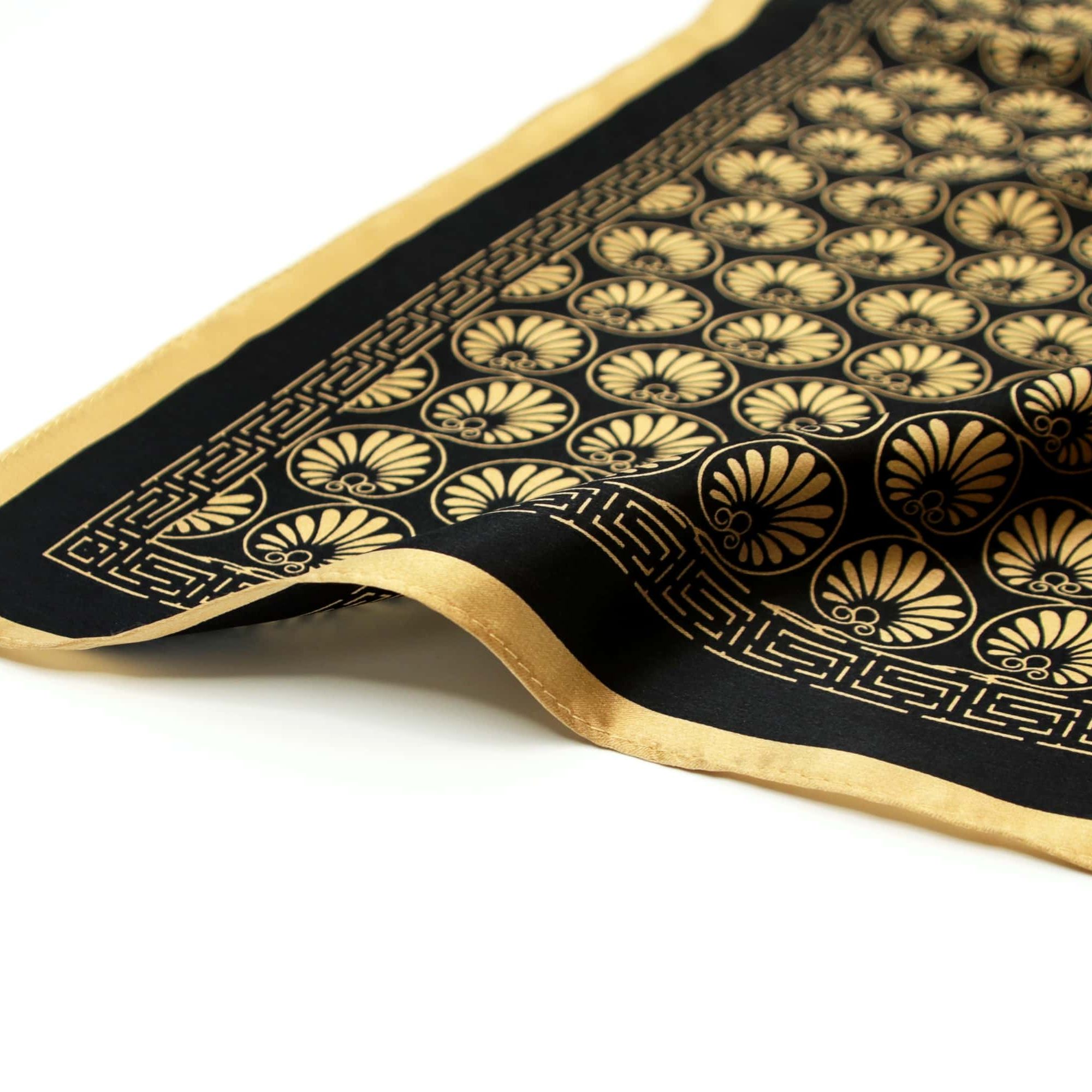 Foulard en soie pour hommes, costume rétro, chemise, col pour femmes, foulard carré fin mûrier 68, printemps automne