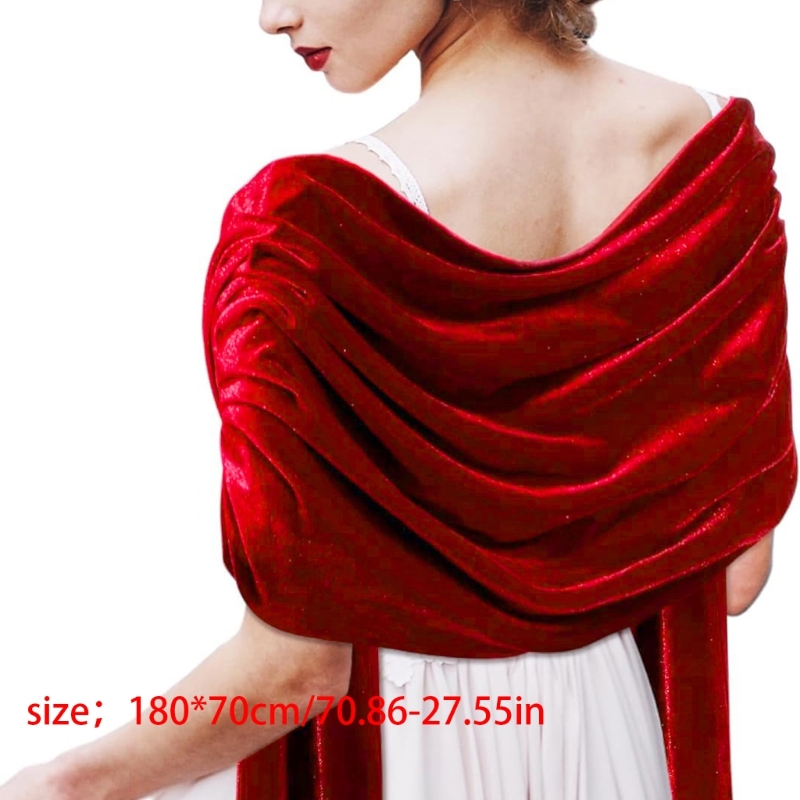 Châle en luxueux pour femmes, châle élégant pour soirée, vêtements