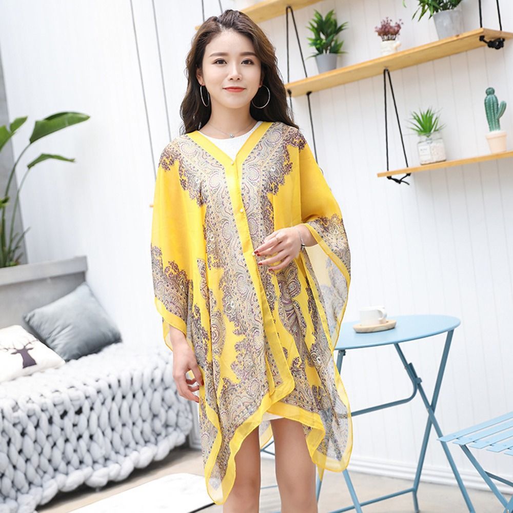 Châle multifonctionnel pour femmes, écharpe de plage, poncho, robe de plage, bikini, maillots de bain, caftan, haut, été