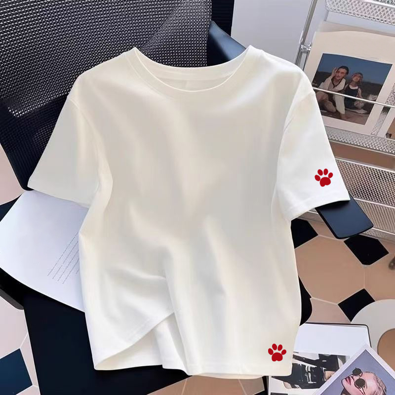 T-shirt ample en coton pour femme, manches courtes, mode décontractée, nouveauté été, confortable, pour le quotidien, les activités de plein air et le jogging, qualité supérieure, style simple