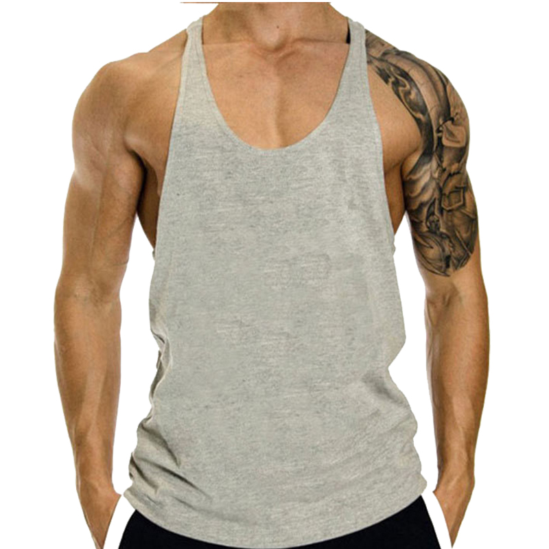 Vêtements de Fitness T-shirts de gymnastique bretelles homme haut de sport hommes sweat sans manches vêtements pour hommes gilets à cordes chemise de musculation