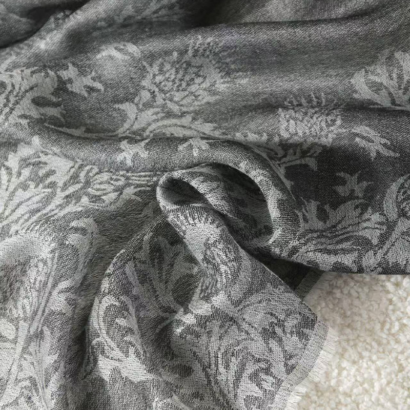 Écharpe 100% cachemire pour femme, châle luxueux, doux et chaud, léger, élégant, jacquard, polyvalent, décontracté, tendance
