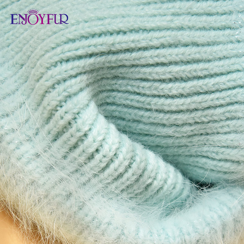 Chapeau d'hiver pour femmes, doux et chaud, en laine d'angora, tricoté, à la mode, couleur unie, pour temps froid