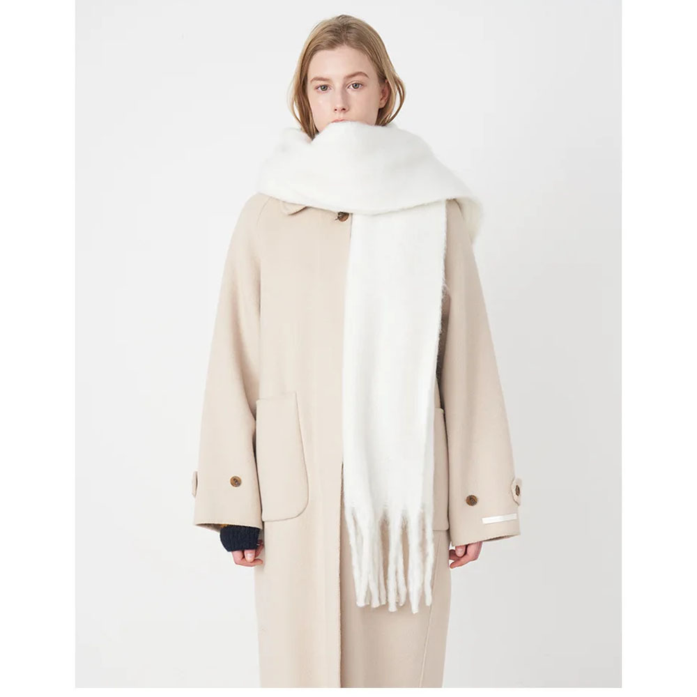 37*230 cm hiver écharpe femmes luxe cachemire écharpe épaissir chaud foulards gland foulard châles couleur unie doux châle