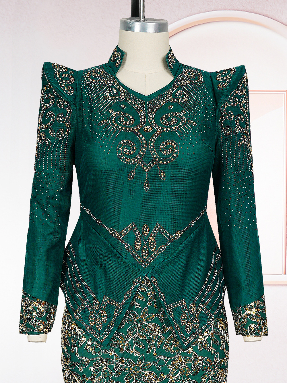 Robes africaines de luxe pour femmes, élégantes, manches longues, Maxi, Ankara Dashiki, tenues de soirée de mariage, grande taille