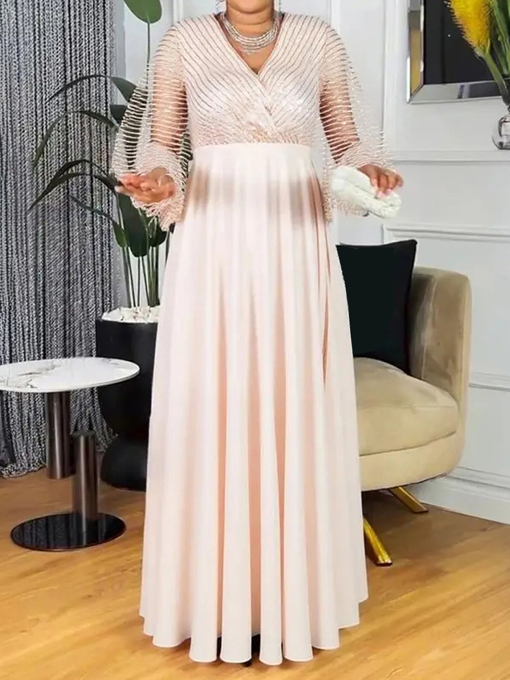 Robes de soirée africaines pour femmes Dashiki Ankara, vêtements à paillettes, robe de soirée de mariage élégante, turquie, musulmane, Maxi, caftans
