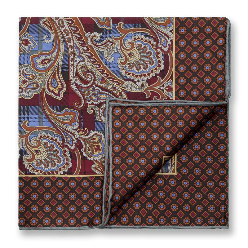 InjPocket-Foulard pour hommes, olympiques d'affaires, mouchoirs, 100%