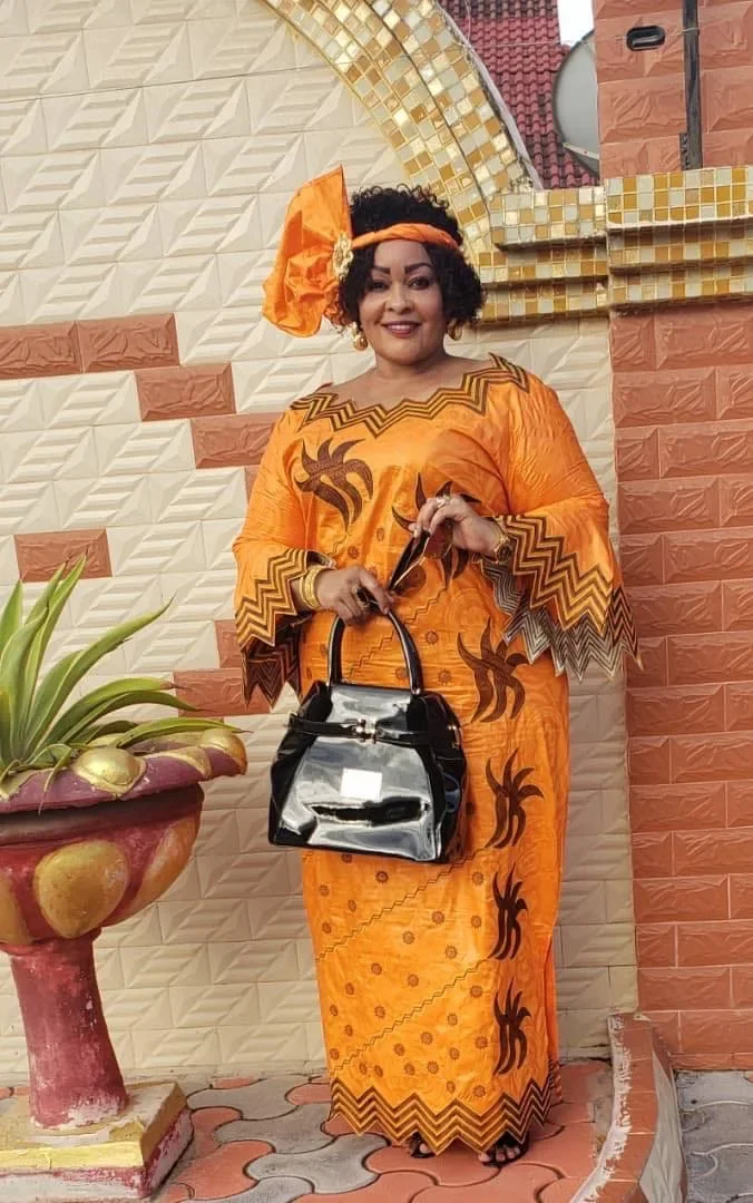 Robe africaine brodée pour femmes, nouvelle mode, bazin riche