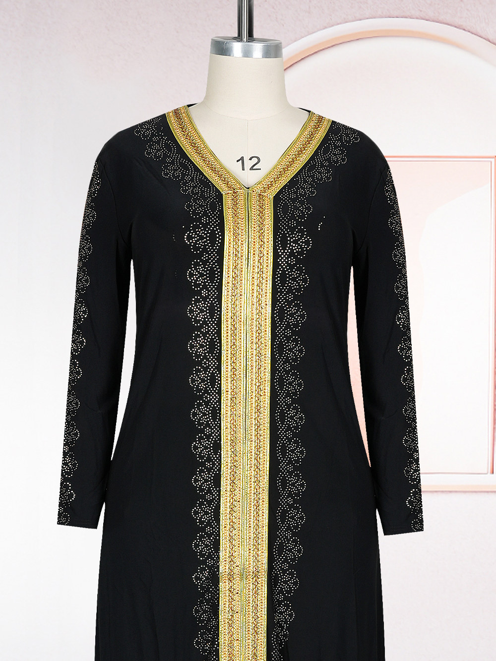Robe de soirée caftan marocain en mousseline de soie, style boubou djellaba, pour femmes, mode africaine musulmane de Dubaï, abayas pour femmes