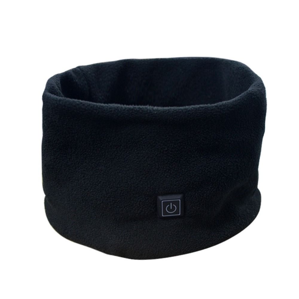 Écharpe chauffante USB tendance pour l'hiver, en polaire, portable, à température réglable, douce, pour le cou, idéale par temps froid
