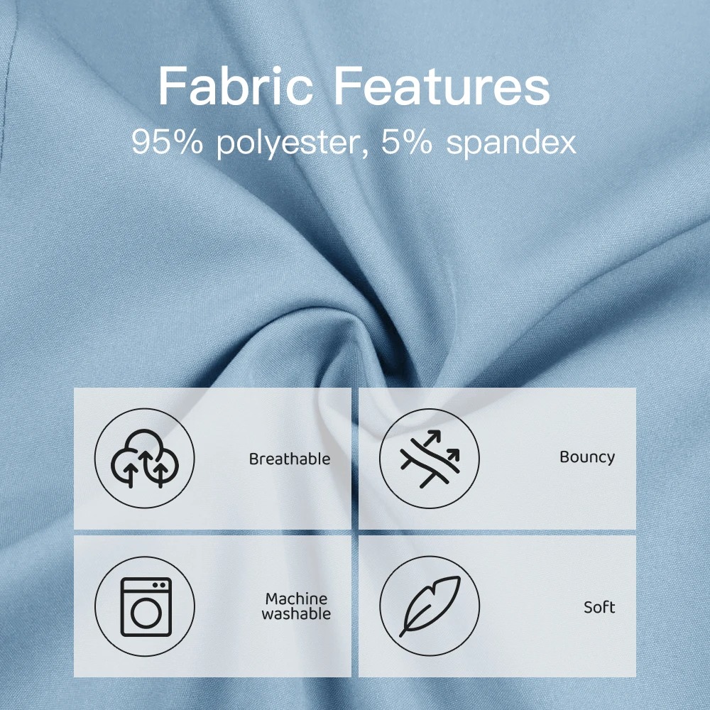 Ensemble de tenues médicales à manches longues pour hommes et femmes, uniformes de travail, pantalon de jogging, accessoires pour infirmières, clinique dentaire, toilettage des animaux, ensemble haut et pantalon de travail