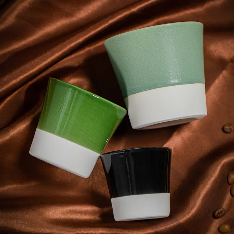 Tasse à café arabe turque faite à la main en céramique expresso du moyen-orient Demitasse couleur glaçure coffret cadeau traditionnel pour café à la maison