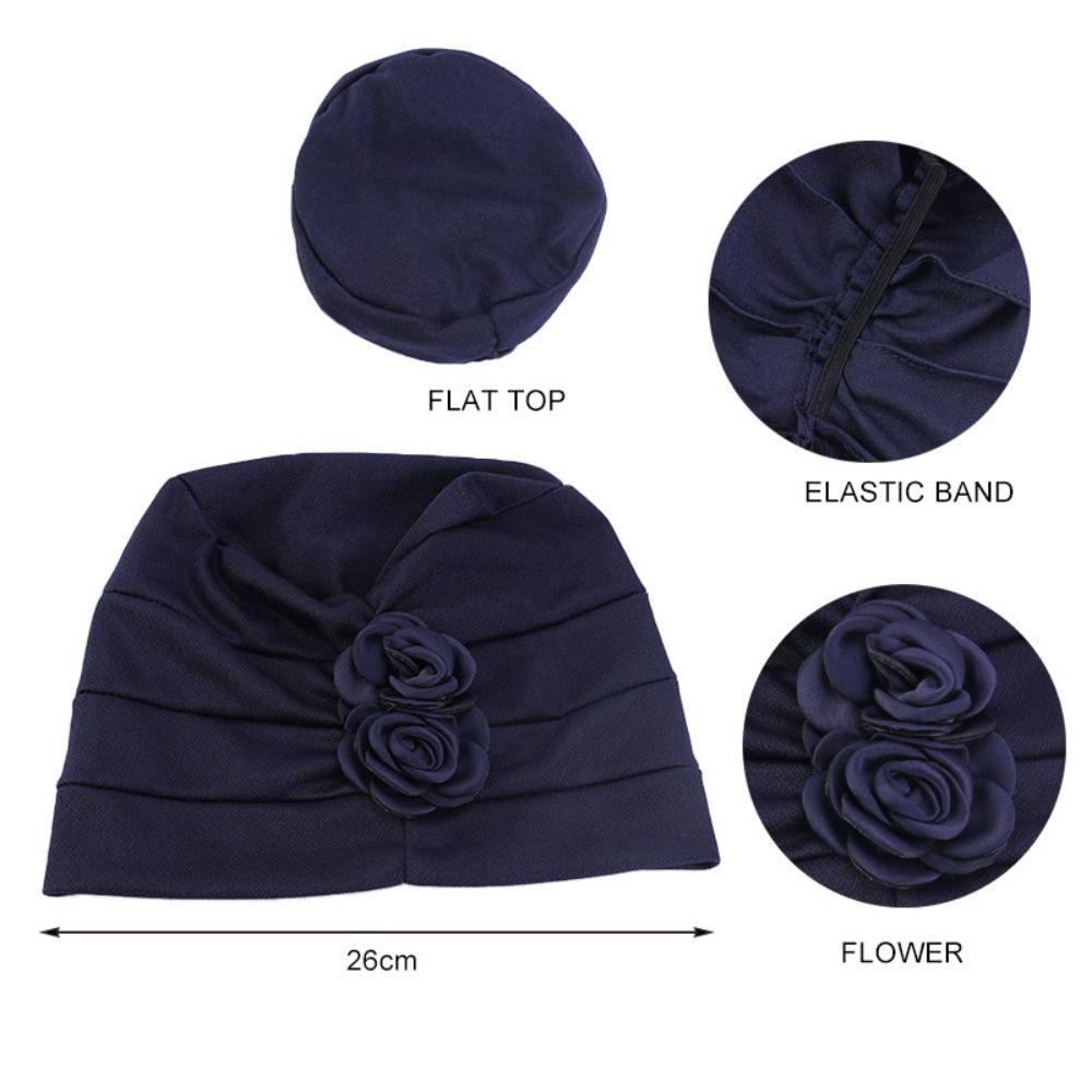 Turban anti-chute de cheveux tendance, en tissu doux et respirant, bonnet chimio extensible pour femme, usage quotidien