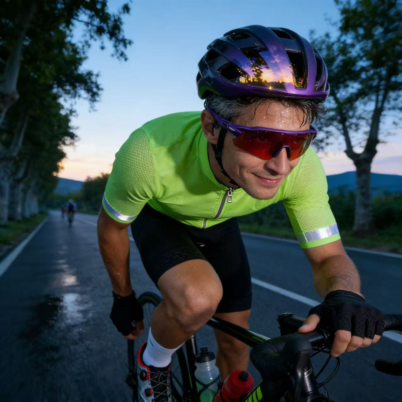 Lunettes de soleil de cyclisme pour hommes, blocage UV, coupe-vent, pour Marathon, escalade, sport, pour activités de plein air