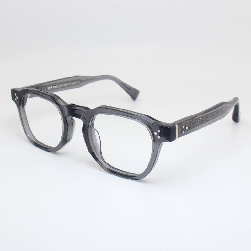 Monture de lunettes carrée rétro faite à la main pour hommes et femmes, monture épaisse tendance, acétate de haute qualité, lunettes Vintage japonaises
