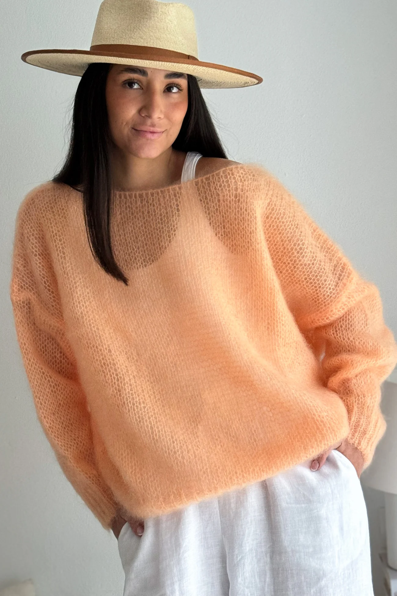 Pull décontracté pour femmes, doux et confortable, épaules dénudées, léger, tenue confortable pour printemps et automne, usage quotidien