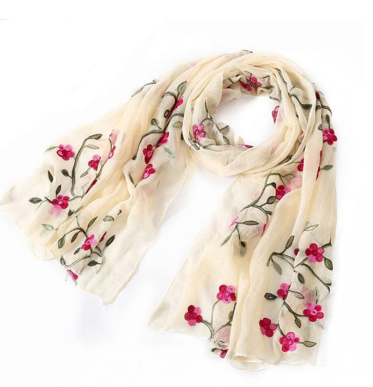YLWHJJ-Écharpe de Marque en Soie pour Femme, Châles et Enveloppes, Pashmina, Étoles de Plage, Hijab, Printemps et Été