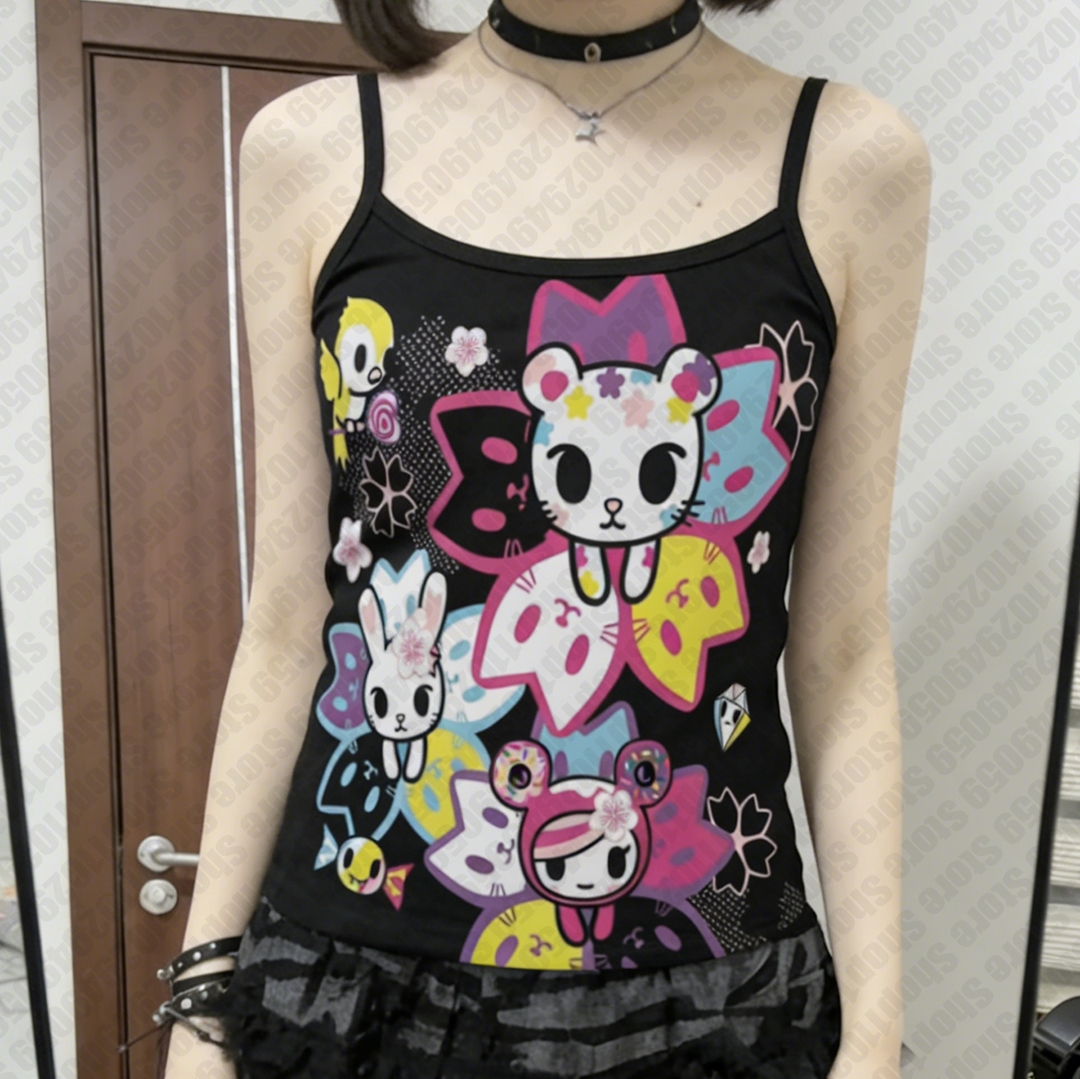 Vêtements pour femmes, hauts esthétiques pour femmes, haut sexy d'été, corset pour femmes Y2k, vêtements vintage des années 90, vêtements trashy Y2k, débardeurs et camisoles des années 2000, emo