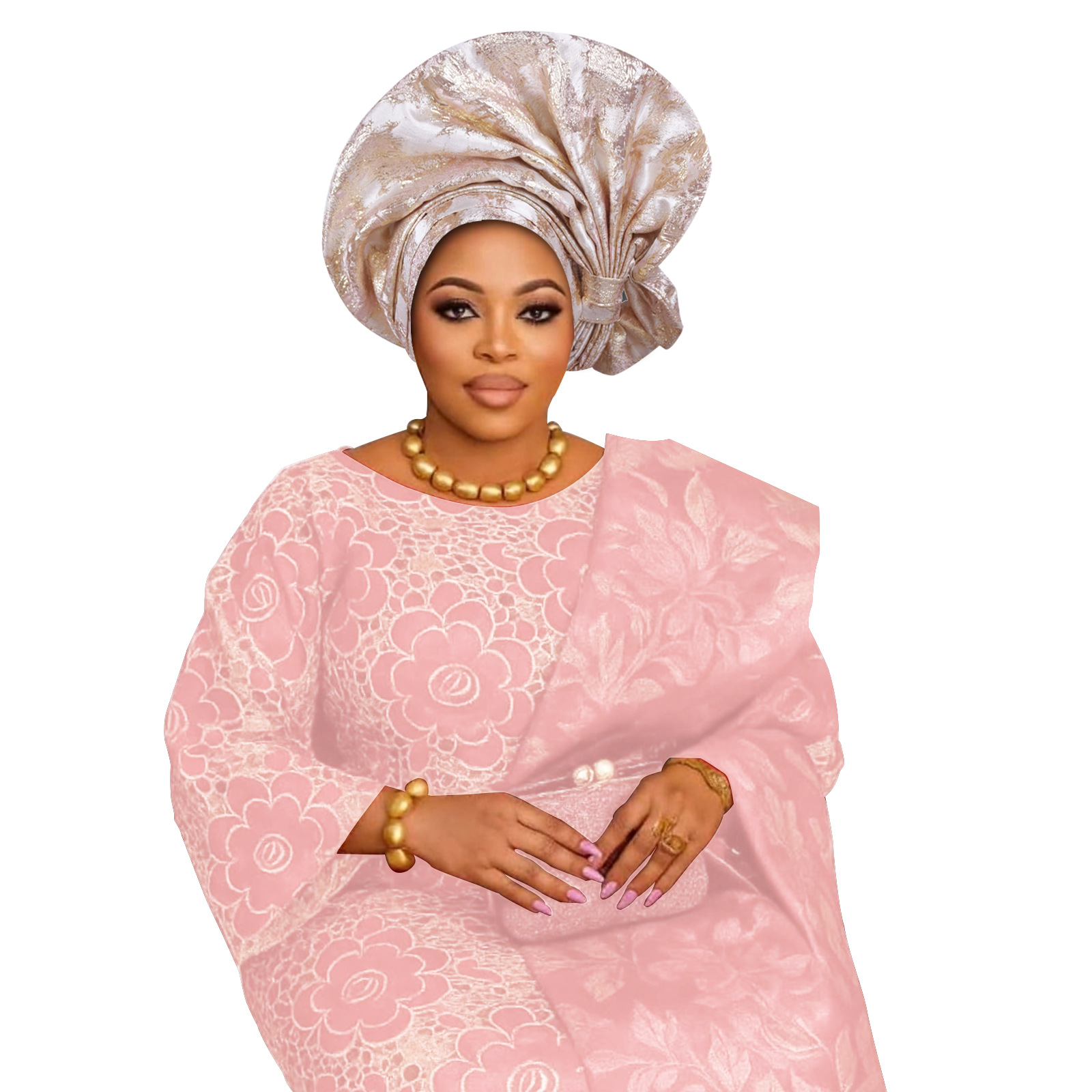Turban préformé pour femme, coiffe de mariage nigériane, auto-gele africain, foulard, bonnet, hijab 2026