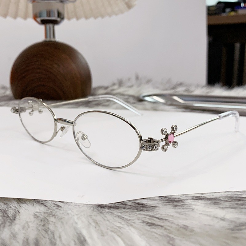 Lunettes de Style à la mode pour femmes, forme ovale, blocage de la lumière bleue, monture pour femmes, verre populaire et élégant pour filles