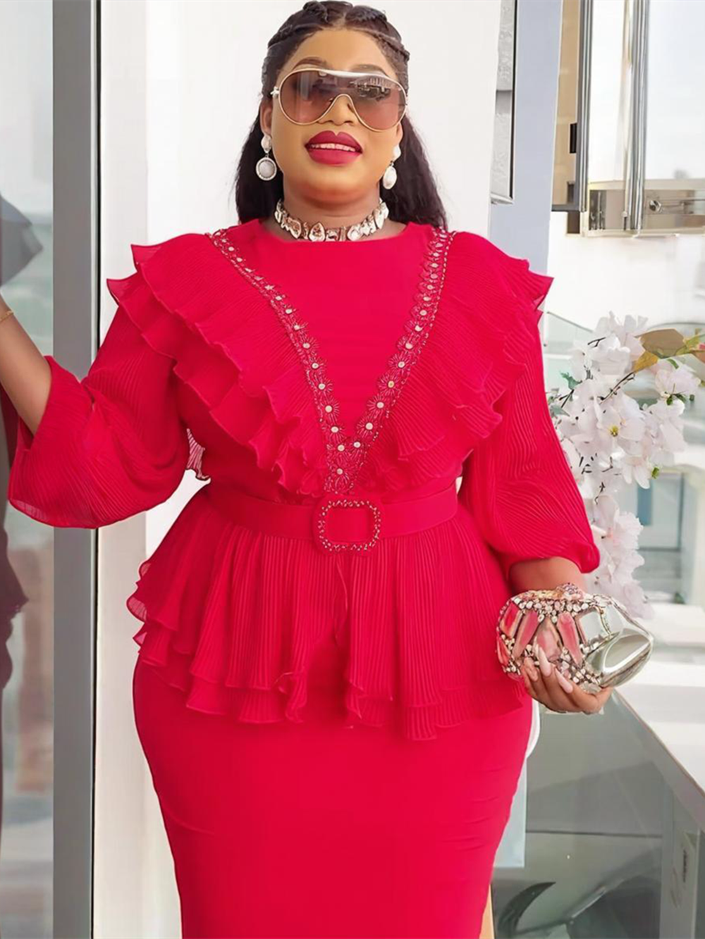 Robes africaines élégantes pour femmes, nouvelle mode d'automne, robe longue de fête de mariage turque, grande taille, vêtements pour dames, 2025