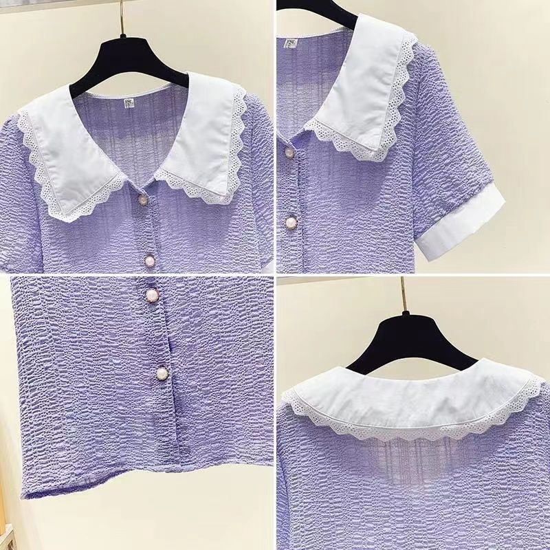 T-shirt manches courtes pour femmes, estival et élégant, à la mode