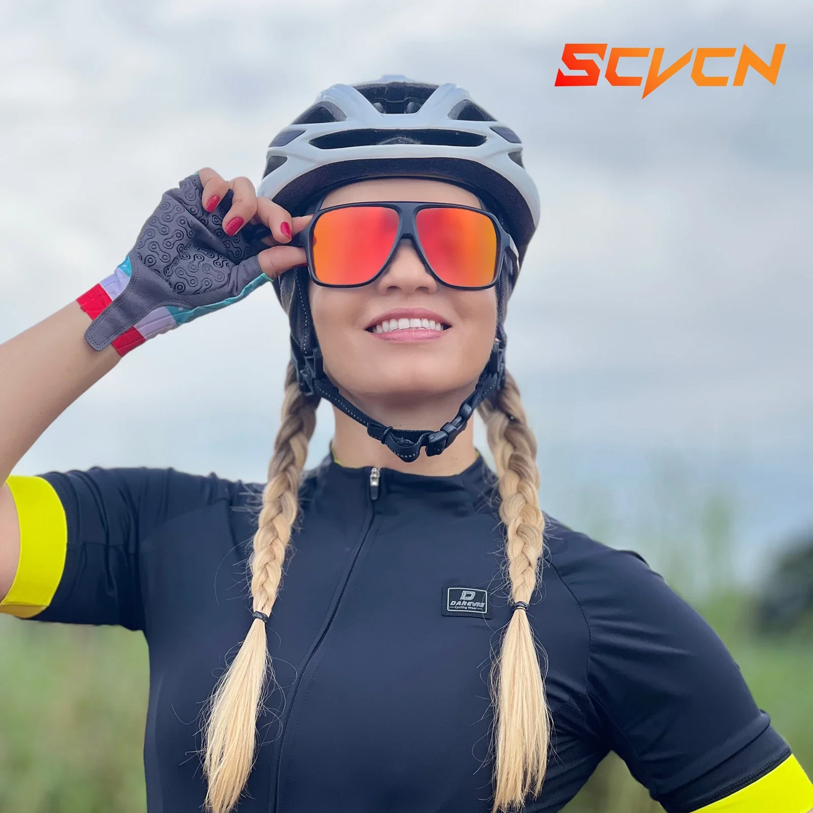 Lunettes de soleil rétro pour hommes et femmes, lunettes de sport de luxe, lunettes de course, lunettes de conduite, lunettes de vélo VTT, lunettes de soleil de cyclisme, nouvelle mode, UV400