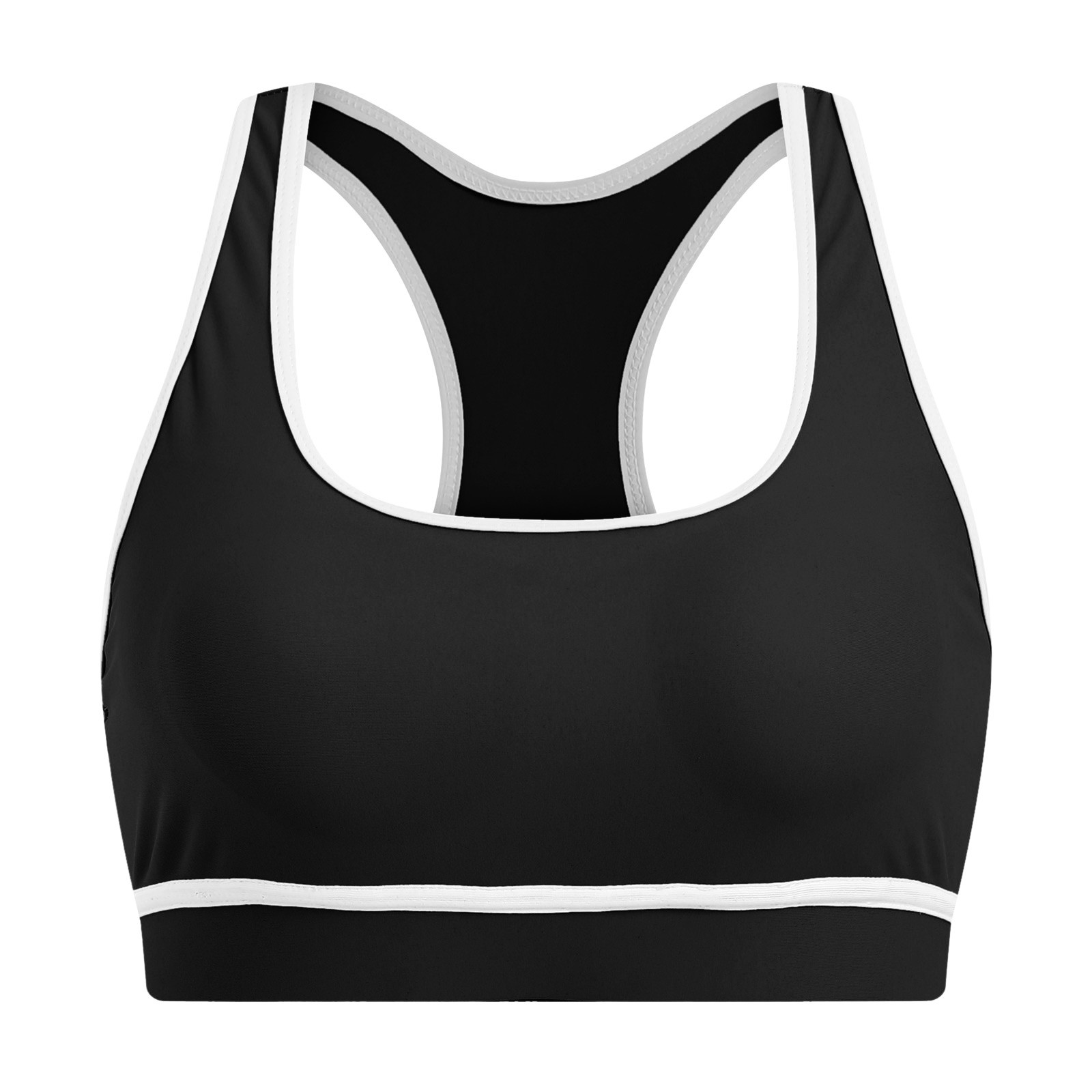 Femmes maillot de bain hauts maillot de bain d'été sport Bikinis hauts Fitness Raceback soutien-gorge maillot de bain pour femmes croix conseil maillot de bain 2025