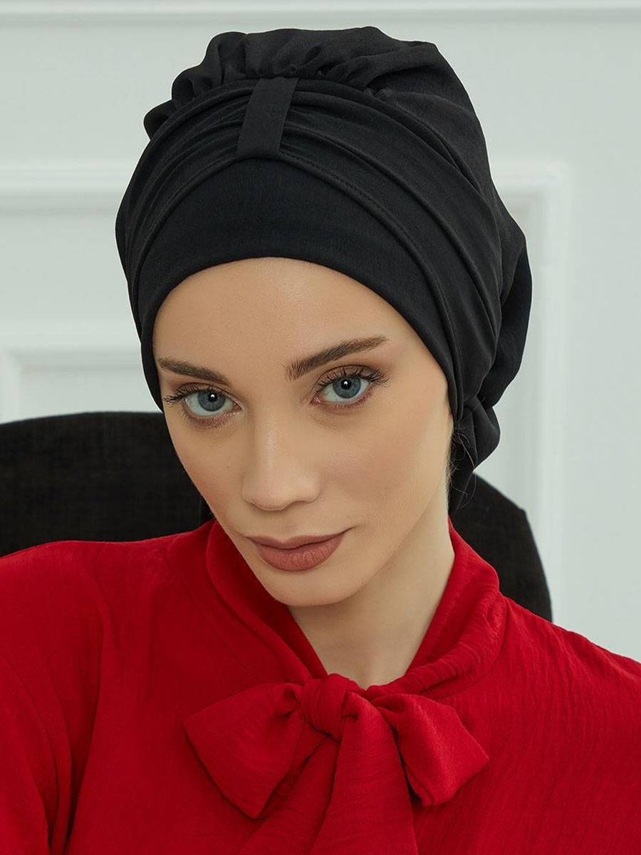 Turban musulman instantané, couleur Pure, chapeau intérieur extensible, Hijabs pour casquettes, prêt à porter, foulard sous le Bonnet pour femmes