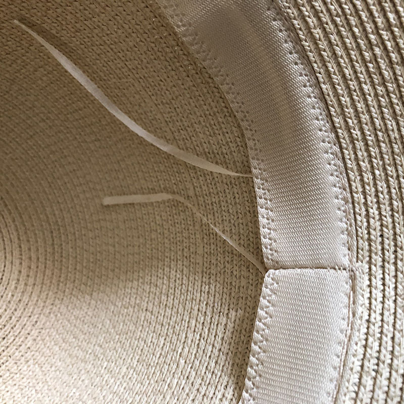 Chapeau de paille pour femmes, à la mode, pour le soleil, à visière, Style Panama, pour la plage, pour l'extérieur