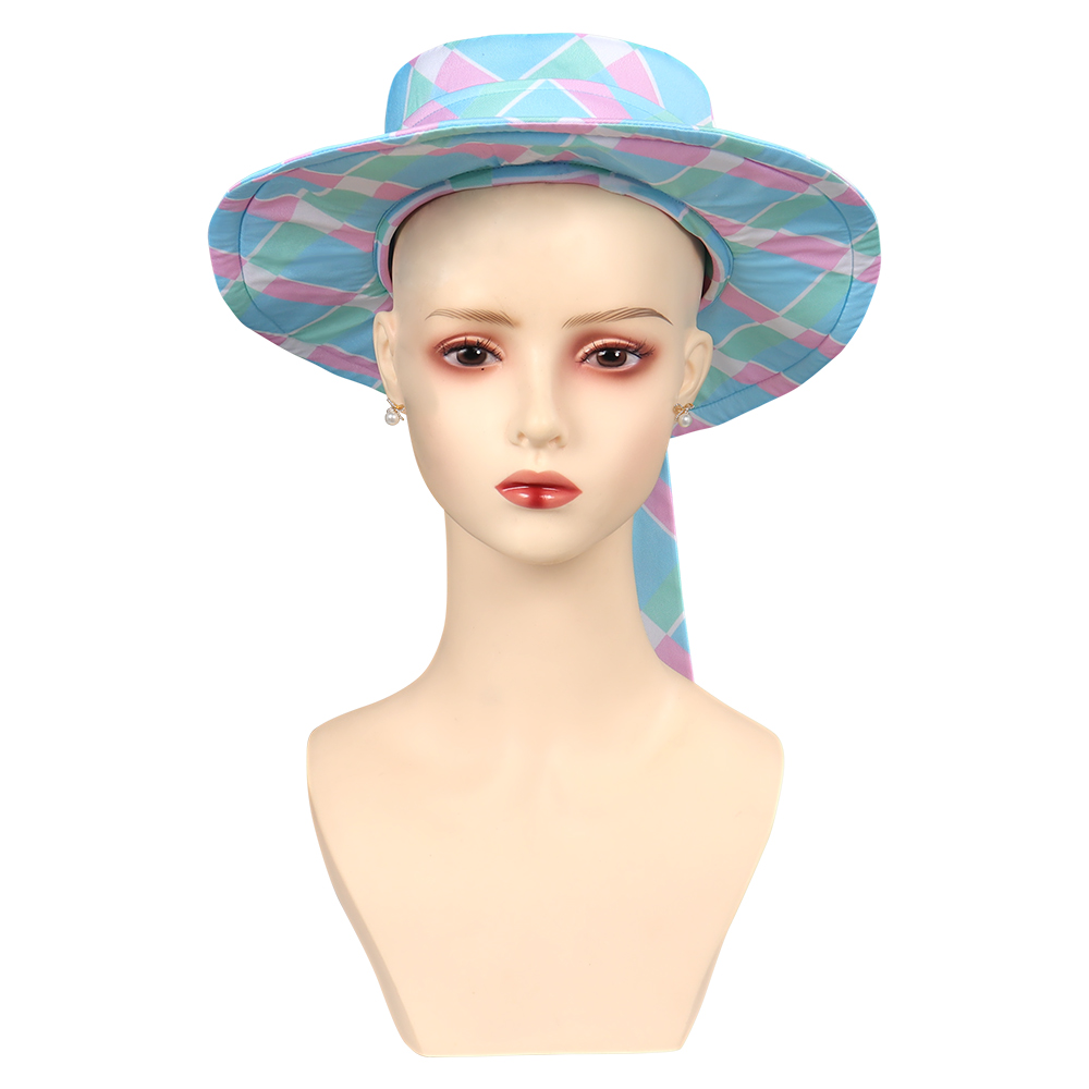 Margot Cosplay robe Costume bleu manteau jupes chapeau boucle d'oreille tenues pour filles femmes adulte Halloween carnaval déguisement Costume