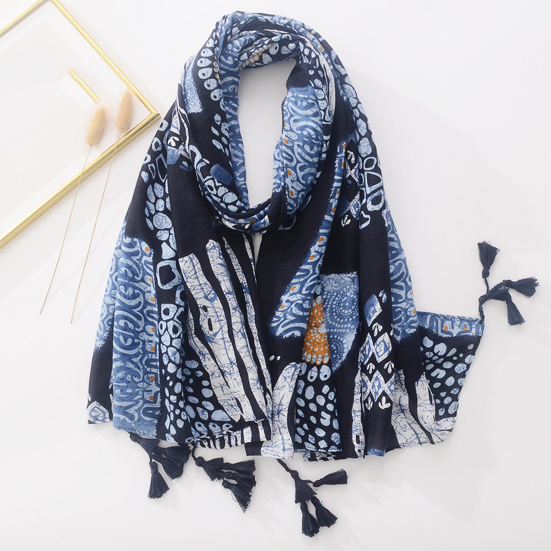 Écharpe de marque florale Designers de luxe nouveau Style femmes foulards élégants châles de câlin rose violet écharpe Bandana châles de conception de mode