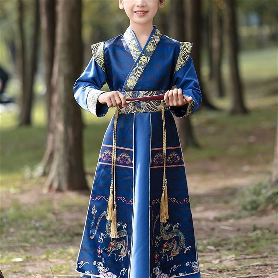 Robe traditionnelle chinoise, vêtements scolaires, Style ancien, spectacle pour enfants, étudiants, Prince moderne Hanfu, enfants Hanfu pour garçons