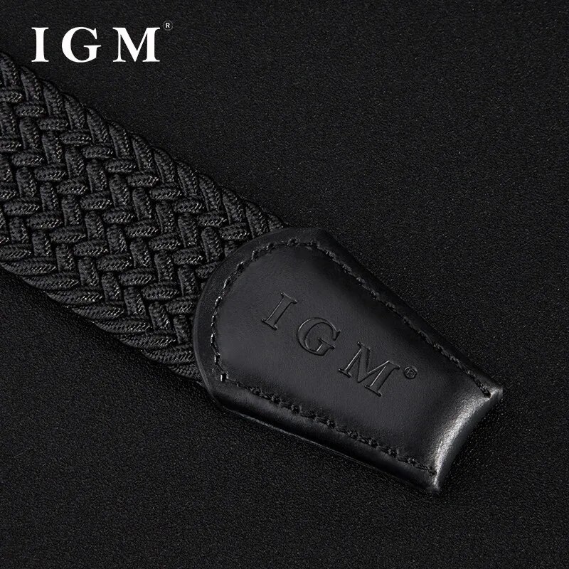 Ceinture pour homme, polyvalente, pour affaires et décontractée, avec boucle à ardillon, en toile élastique, pour garçons, jeunes, étudiants, ceinture tendance, édition coréenne