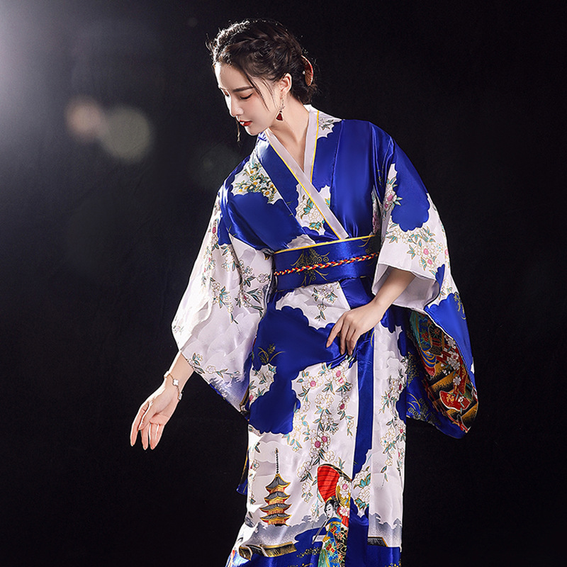 Kimono Traditionnel Japonais Haori pour Femme, Tenue de Cosplay, Blouse, Vêtements d'Été à la Mode, Robe de Soirée, Vêtements de Nuit