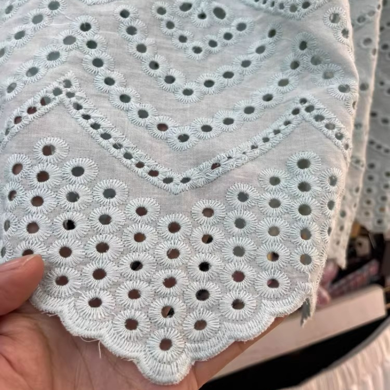 Matakawa dentelle jupes femmes a-ligne solide printemps été élégant évider jupe longue mode coréenne taille haute Faldas Mujer