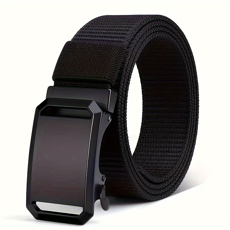 Ceinture tactique pour homme en nylon respirant, équipement de plein air, ceinture en toile de designer respirante pour homme
