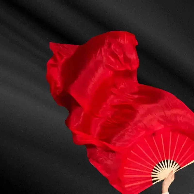 JINJPure-Voiles d'Éventail de brevdu Ventre, Ventre Chinois, Longue, 1 Paire, Haute Qualité