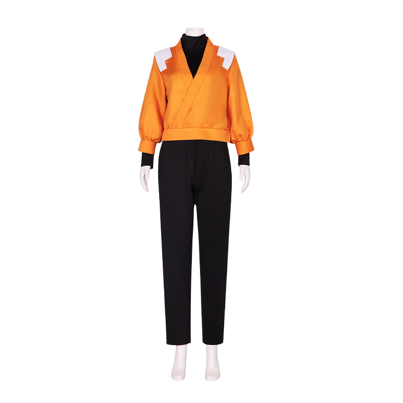 Costume de Cosplay de Dessin Animé BLEAménagement pour Femme, Uniforme Court et Long, Couleur Jaune, pour Carnaval d'Halloween