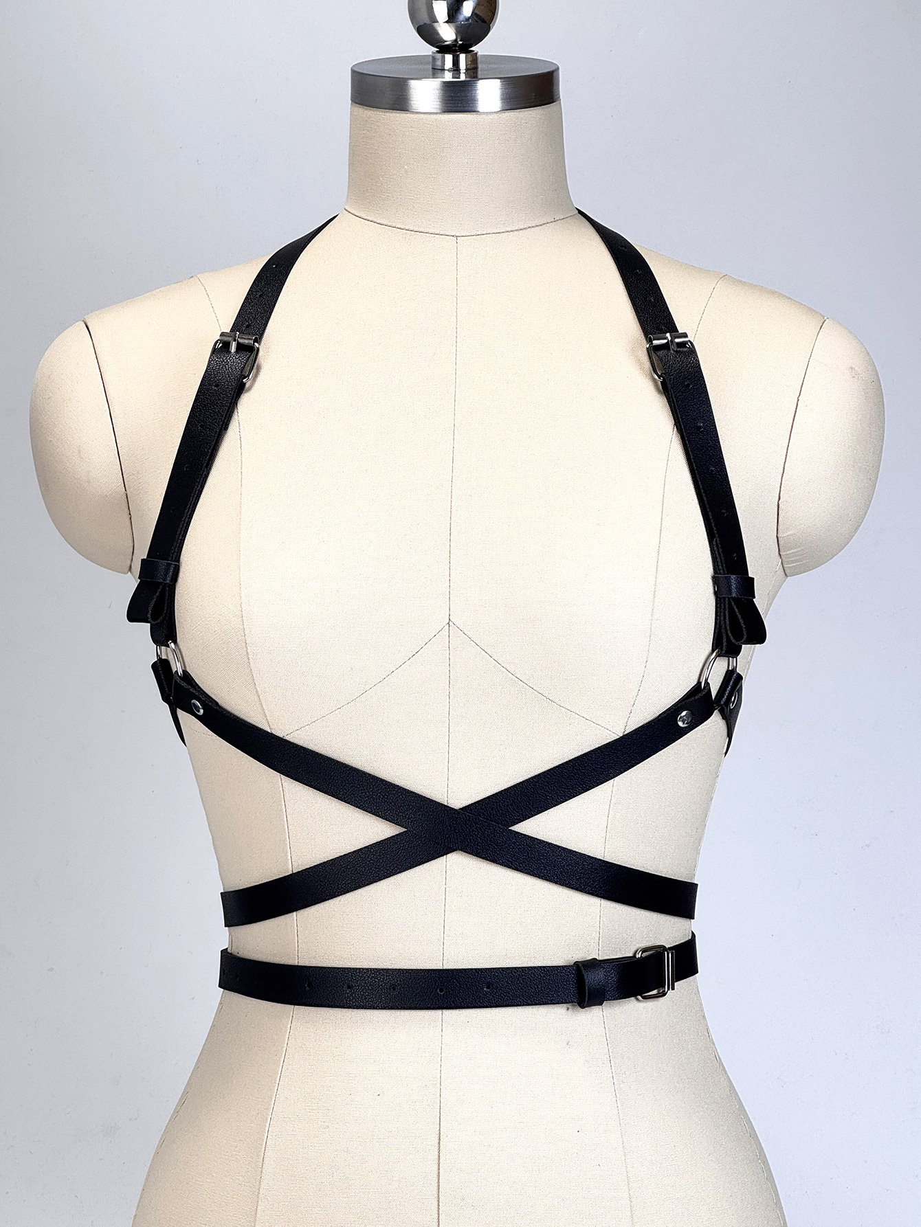 Ceinture Punk pour femmes, Style de rue, bretelles pour femmes, harnais de corps, Corset, accessoire de vêtements gothiques