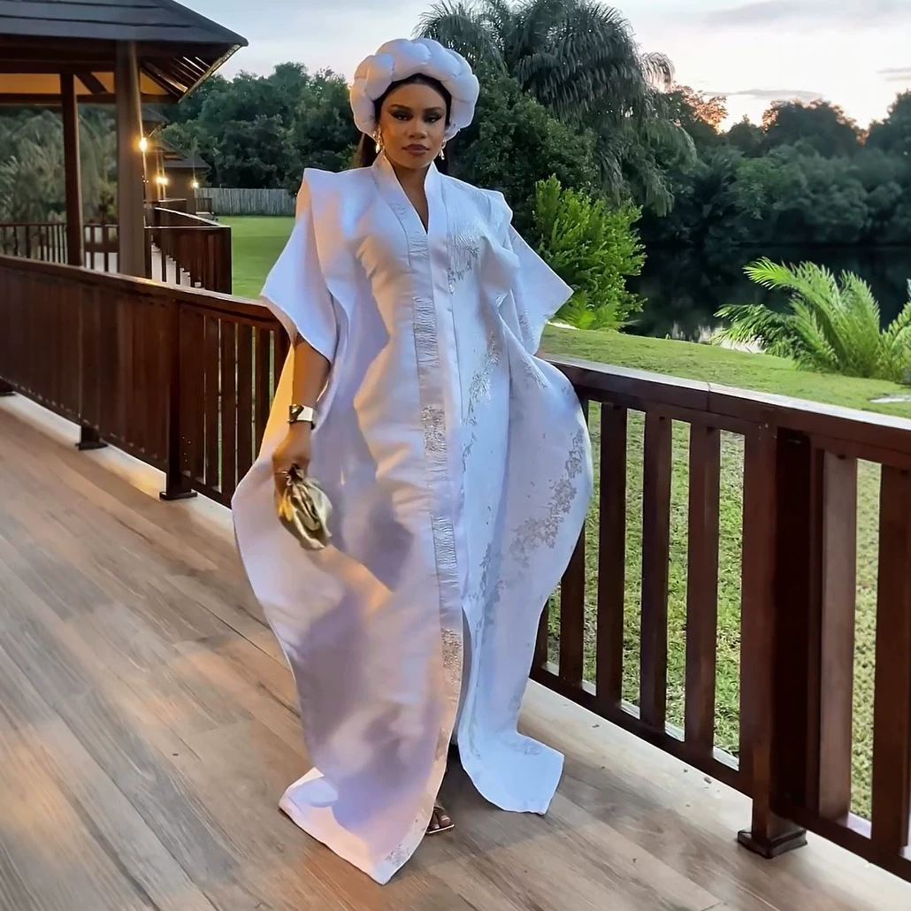 Abayas de Luxe pour Femmes Dubaï, Robes de Soirée Musulmanes Africaines à Paillettes, Kaftan Boubou Djellaba Femme 2026