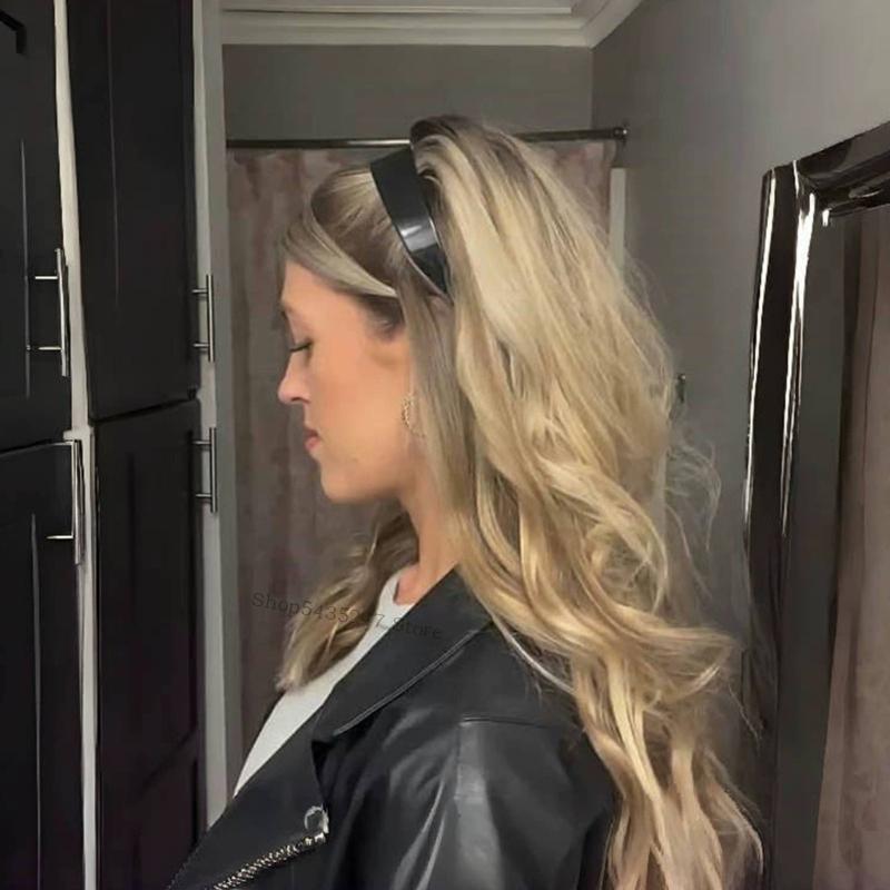 Bandeau pour cheveux pour femmes, accessoires coiffure, volumisant, forte tenue, à mode, confortable, cerceau pour 2 H7EF