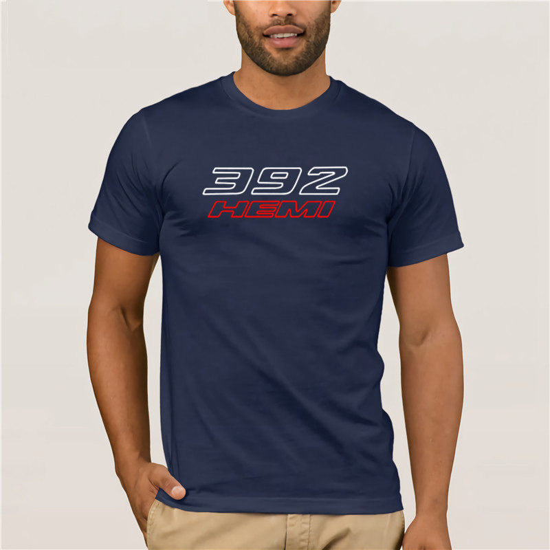 T-shirt homme dessin animé amusant 392 HEMI d-o-d-g-e Challenger chargeur Shaker suralimenté SRT Hellcat hommes 2020 mode Style t-shirt