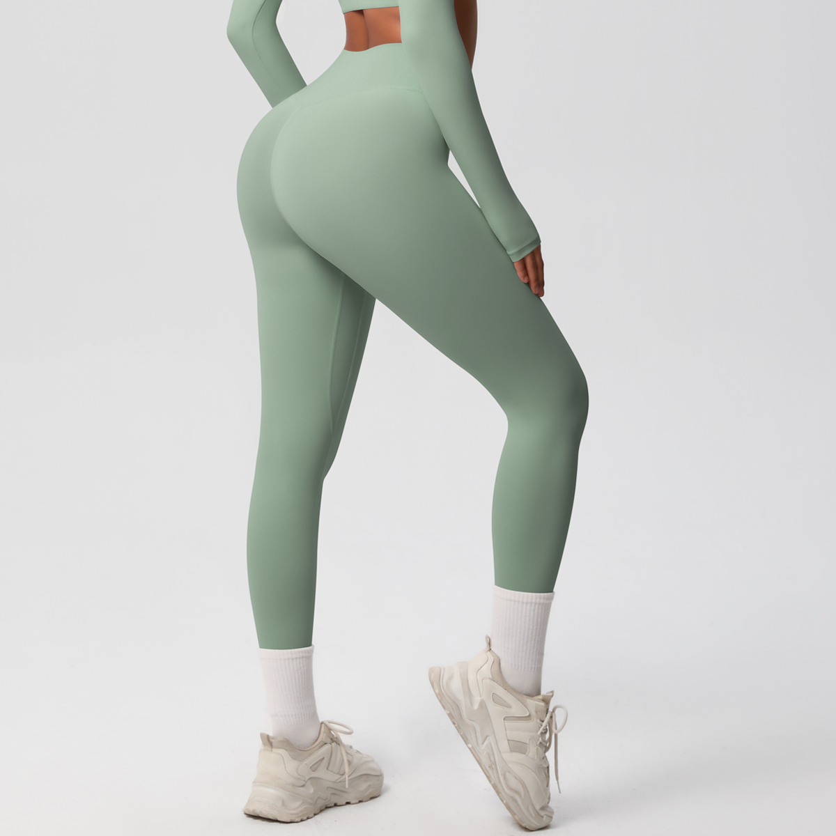 Legging de yoga taille haute pour femme, pantalon de fitness, pantalon de course à pied, legging d'entraînement décontracté, pantalon de gym énergétique, sensation nue