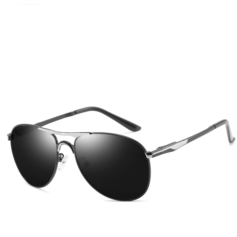 Lunettes de soleil pour hommes et femmes, monture en métal, style aviateur, lunettes de soleil de conduite tendance pour homme, lunettes de marque design.