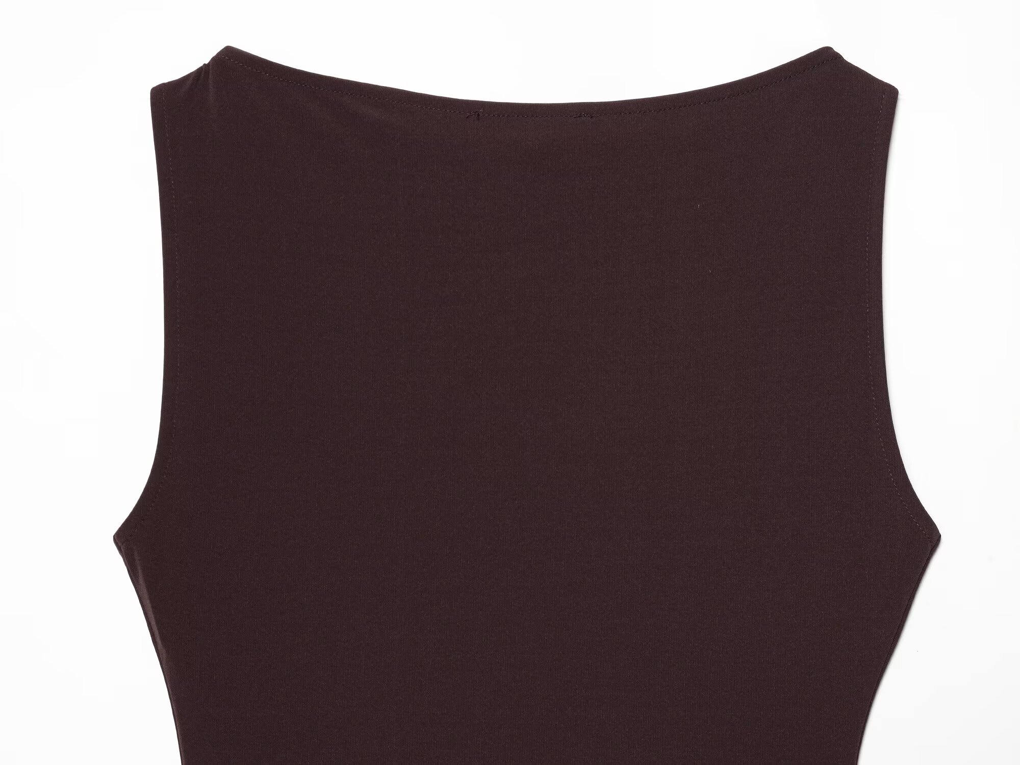 Robe longue élégante et chic en tulle sans manches KONDALA pour femme, style vintage tendance, coupe ajustée, collection Printemps-Été 2026, idéale pour les vacances et les occasions décontractées