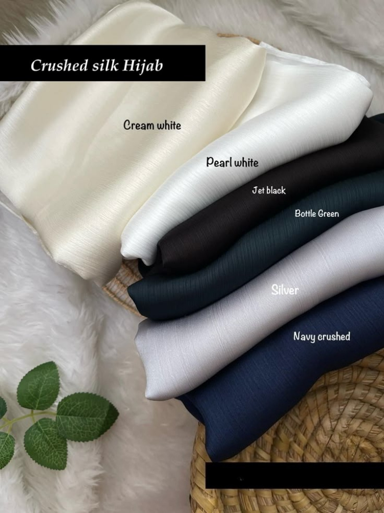 Medina soie Hijabs pour femmes couleur unie châles bandeau foulards écharpe plissée froissé Satin enveloppement femmes musulmanes voile châle