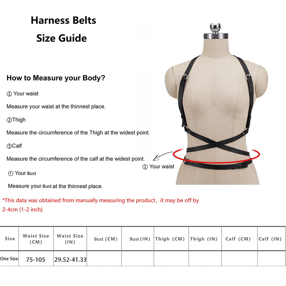 Ceinture de mode Style de rue Bondage Corset ceinture Goth jarretelle pour femmes décontracté WildDecoration ceinture Punk vêtements accessoire