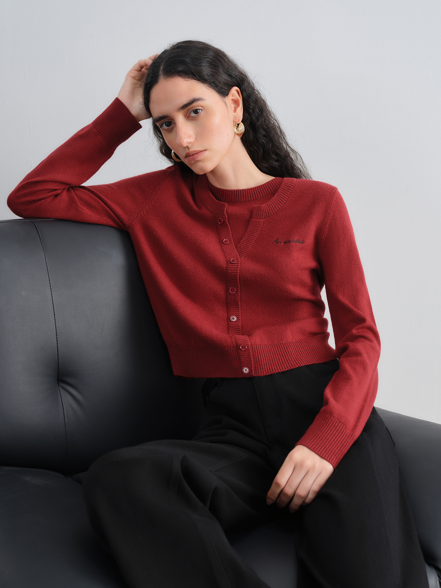ZIQIAO femmes Petite faux deux pièces pull en tricot 2025 automne hiver nouveauté atmosphère d'inspiration coréenne haut en tricot pulls